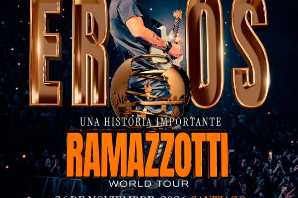 Eros Ramazzotti en Santiago de Chile