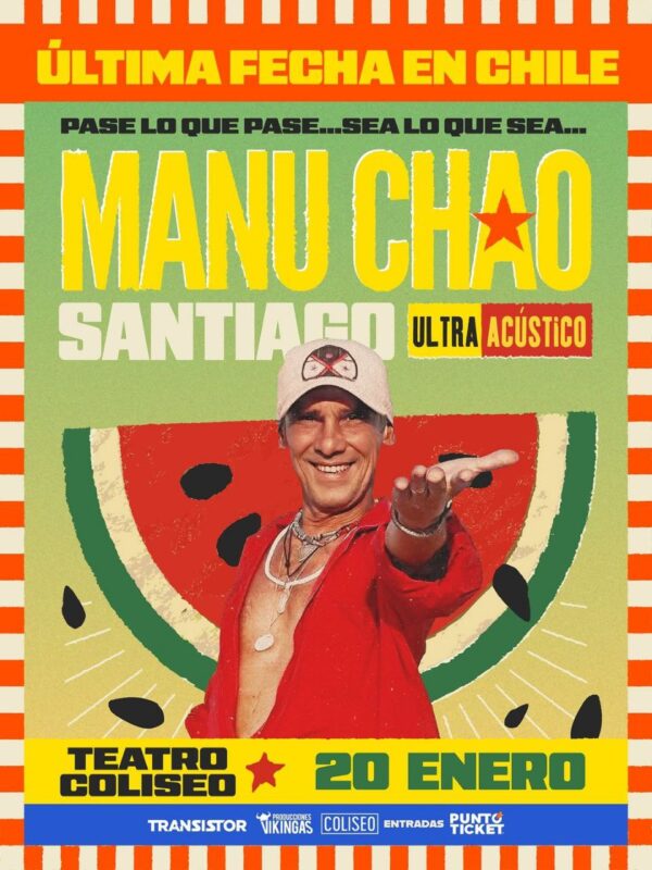 Manu Chau en Santiago de Chile