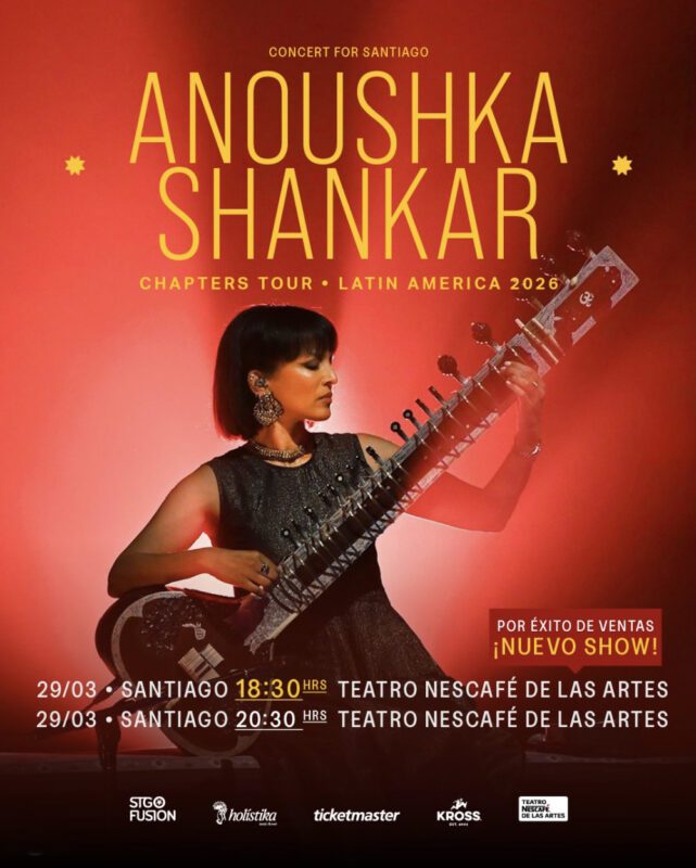 Anoushka Shankar en Santiago de Chile