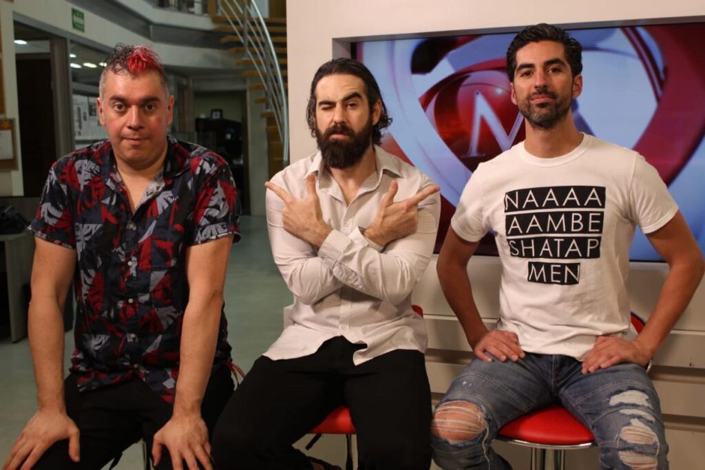 Los integrantes de Desierto drive