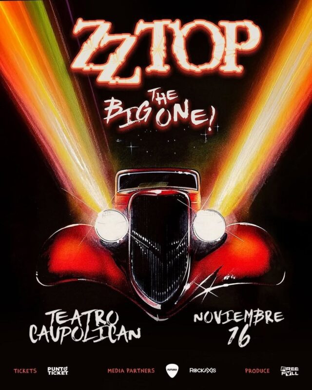 Zztop llega a Santiago de Chile