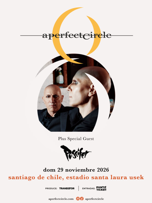 A perfect circle vuelve a santiago