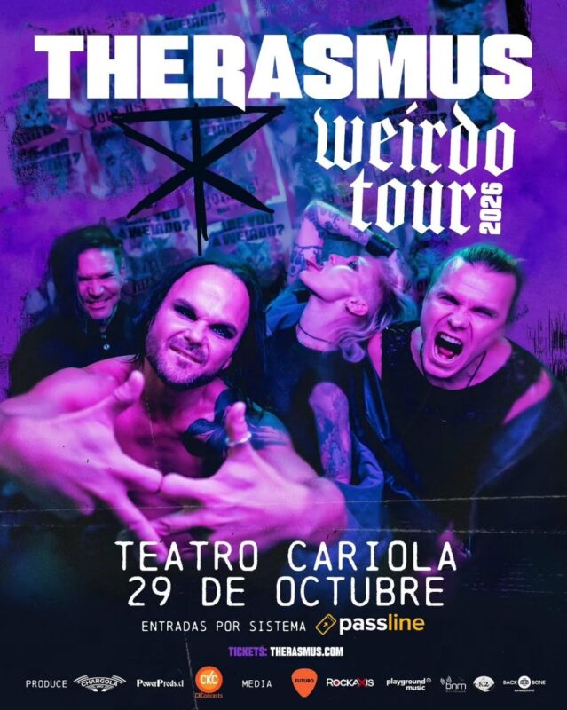The Rasmus vuelve a Santiago de Chile