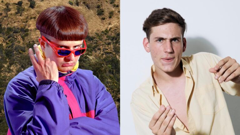 Gaspi y Oliver Tree