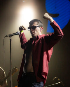 El debut de Shame en Chile