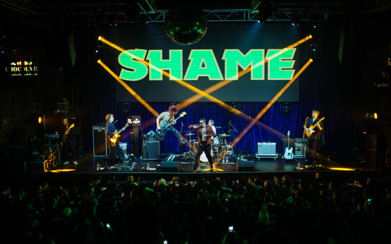 El debut de Shame en Chile