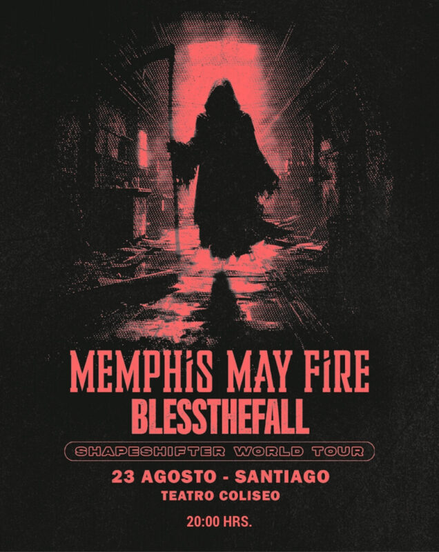 Memphis May Fire y Blessthefall en Santiago de Chile