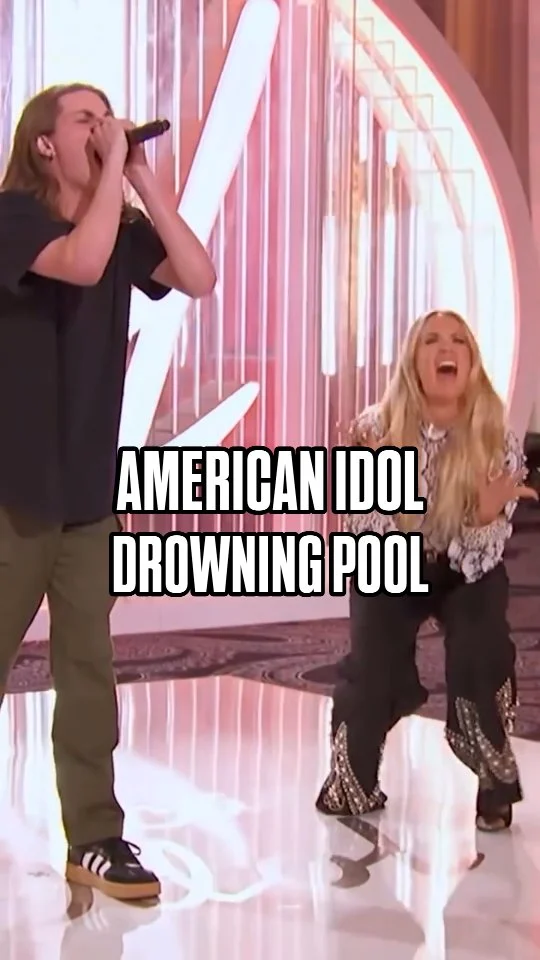 No imaginaba a #carrieunderwood cantando este temon de @drowningpoolofficial #bodies Let the bodies hit the floor!

#bodies #drowningpool #americanidol